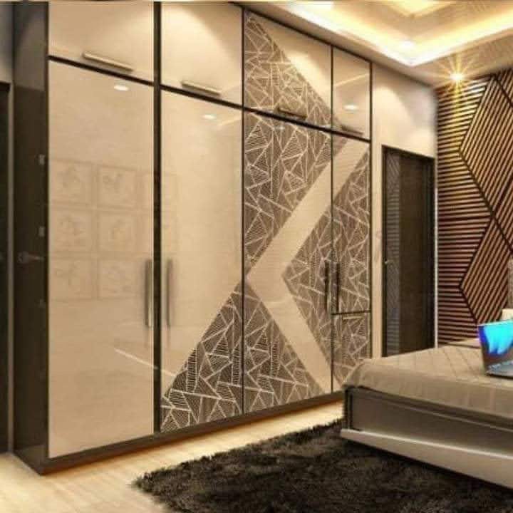 Modern Bathroom Vanity with Frameless LED Mirror & Tile Wall Cladding - Execution #